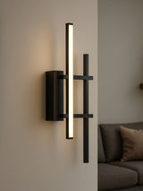 Next Eglo Trepiliano Black Metal Modern LED Linear Wall Light- Buy online at McGrocer