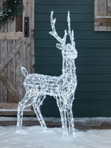 Next Lights4fun 1.2m Stag LED Light Up Reindeer- Buy online at McGrocer