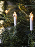 Lights4fun 20 LED Christmas tree clip-on candle lights, imported from the UK