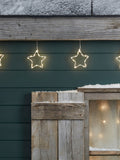 Lights4fun Osby Star outdoor light garland, UK version
