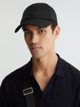 Next Reiss Black Emery Technical Logo Baseball Cap- Buy online at McGrocer