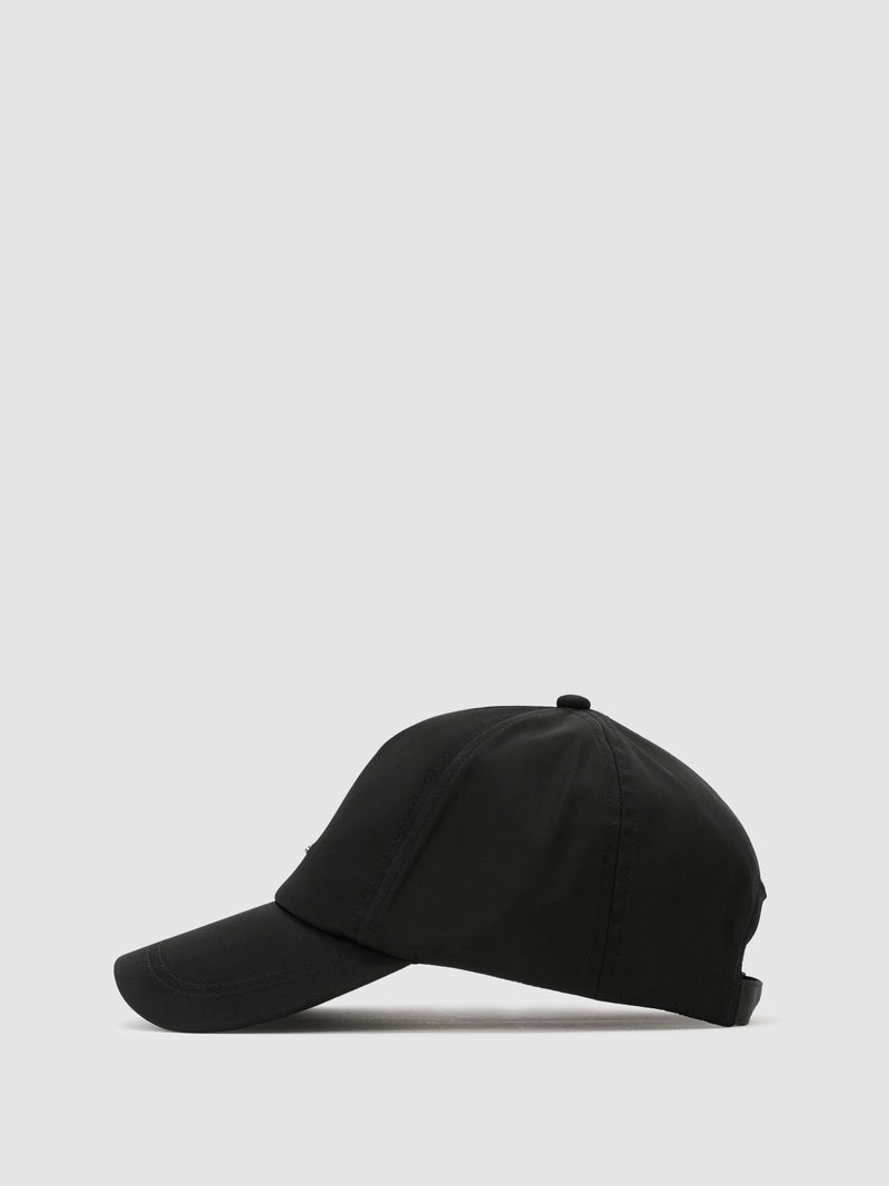 Reiss Black Emery technical baseball cap with adjustable strap (British brand)