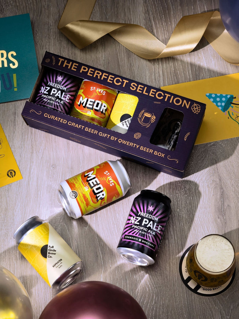 QWERTY craft beer gift box 1300g - British product