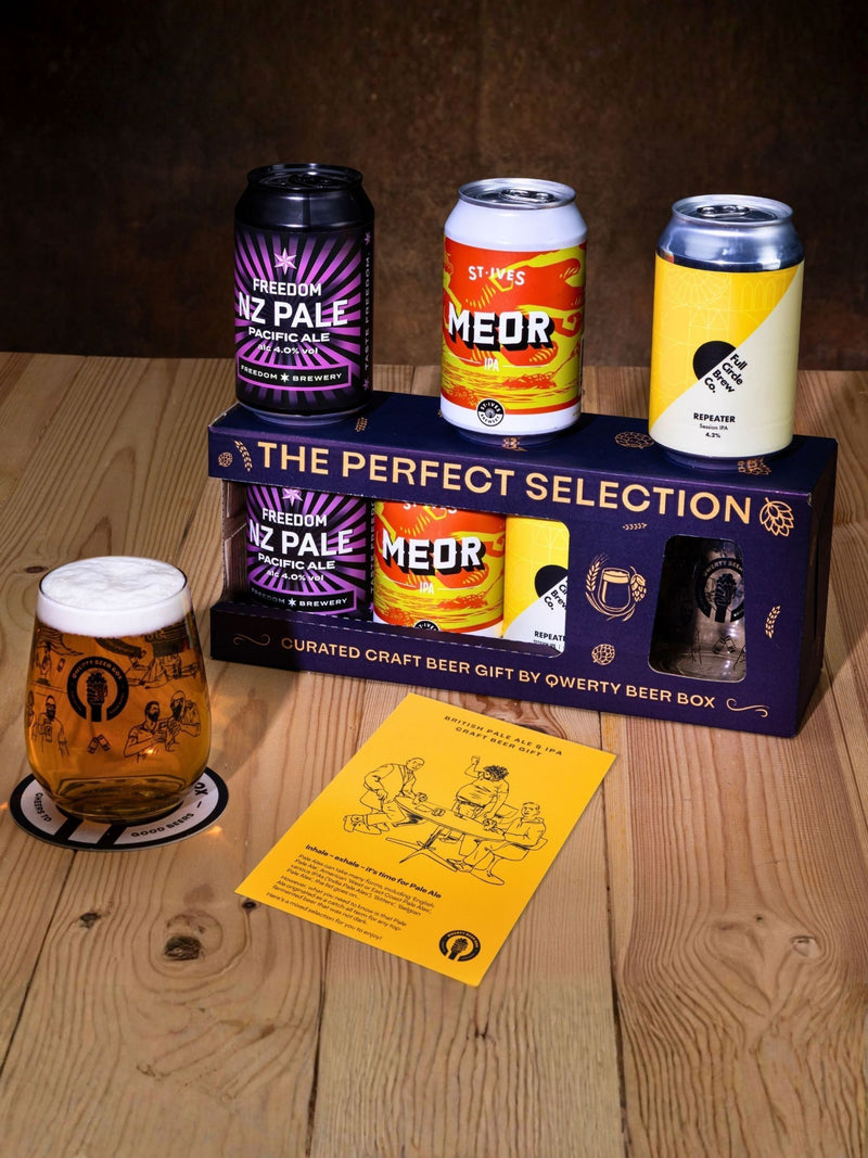 QWERTY craft beer gift box 1300g - British product