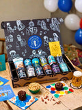 QWERTY Happy Birthday Beer Gift Hamper (British brand)