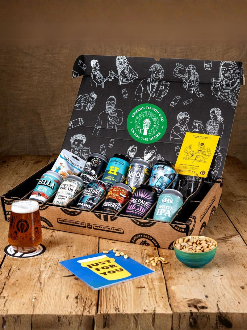Cheers Dad craft beer gift hamper (British brand)