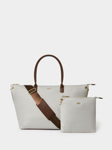 Next Osprey London The Voyage Grey Nylon Weekender Bag- Buy online at McGrocer
