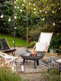 Garden Trading Grey Foscot Fire Pit 75cm, imported from the UK