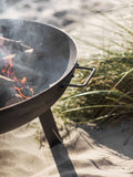 Garden Trading Grey Foscot Fire Pit 75cm, imported from the UK