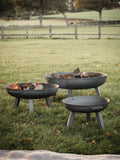 Garden Trading Grey Foscot Fire Pit 75cm, imported from the UK