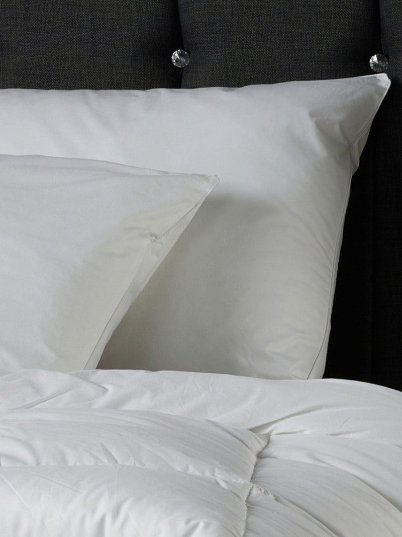Downland Feels Like Down pillow pair, imported from the UK