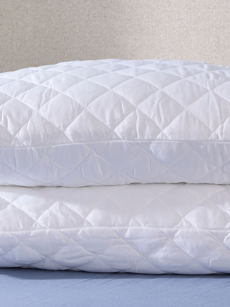 Downland Sleep Well pillow protector pair 48x74+14cm - British product