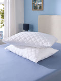 Downland Sleep Well pillow protector pair 48x74+14cm - British product