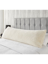 Next Huggleland Teddy Fleece Long Body Bolster Pillow - 137cm- Buy online at McGrocer