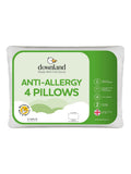 Downland anti-allergy pillows 4 pack, UK version