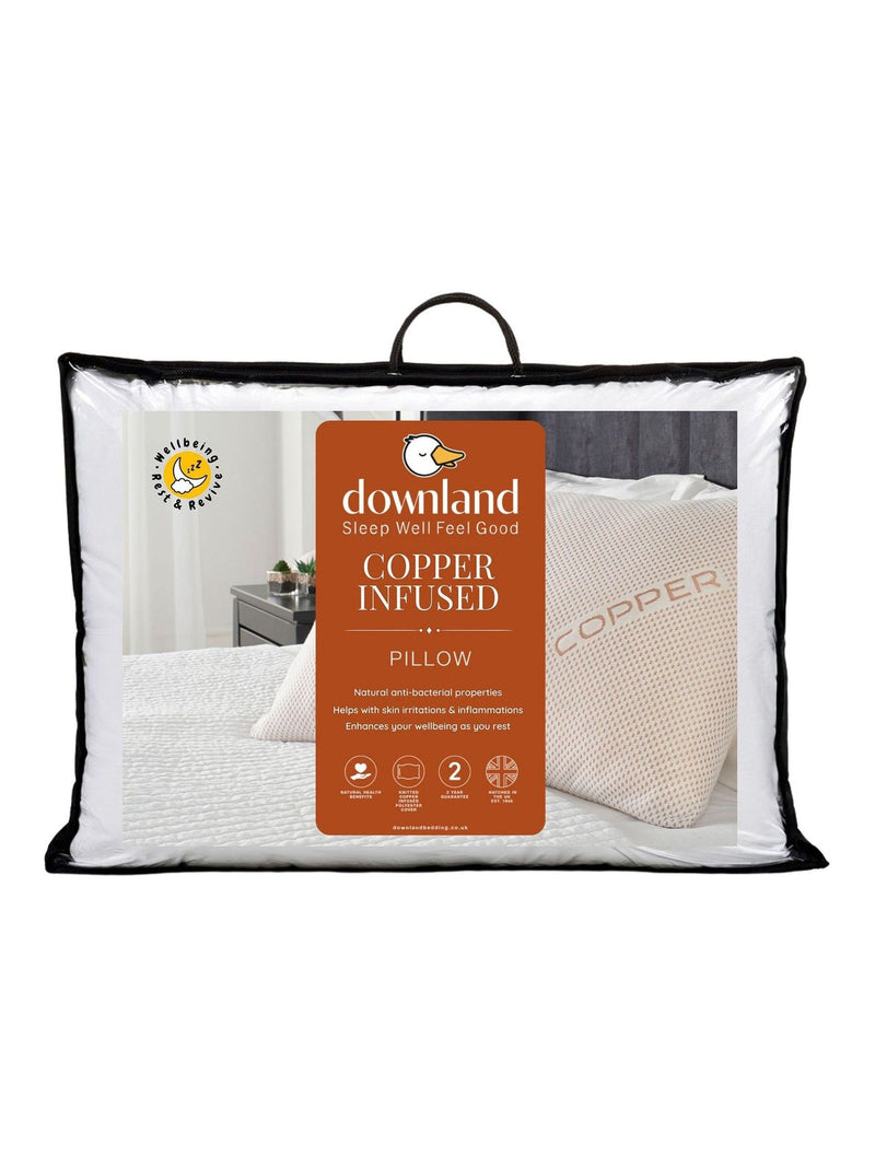 Downland copper infused pillow 48x74cm (British brand)