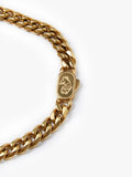 Luke 1977 gold plated Cuban chain necklace 55cm (British brand)