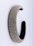 Bibi Bijoux silver tone glitzy headband, UK version
