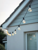 Next Garden Trading Classic Solar Festoon Lights Black 20 Bulbs- Buy online at McGrocer