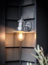 Next Garden Trading Silver St Ives Ships Outdoor Wall Light- Buy online at McGrocer