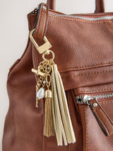 Next Gold Beaded Shell Bag Charm- Buy online at McGrocer