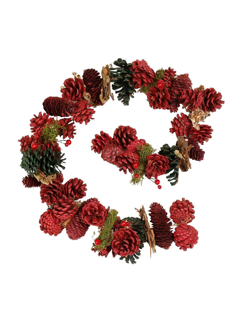 Dibor cinnamon pine garland 105cm, UK version