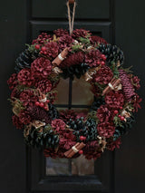 Next Dibor Cinnamon Pine Wreath 38cm- Buy online at McGrocer