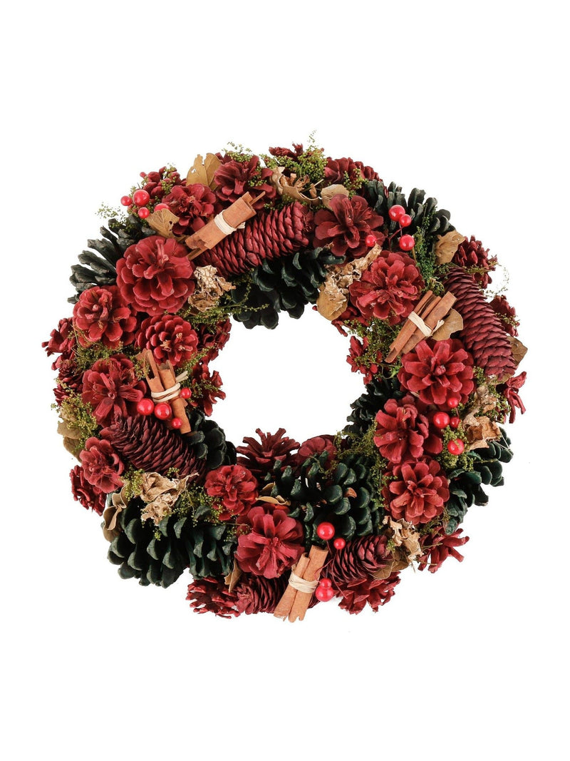 Dibor Cinnamon Pine wreath 38cm, UK version
