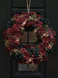 Dibor Cinnamon Pine wreath 38cm, UK version