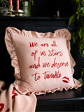 Rockett St George Marilyn Monroe frill cushion, imported from the UK
