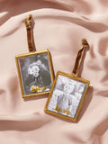 Posh Totty Designs personalised mini hanging frames set of two - British product