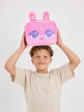 Smiggle Pink All Stars Oblong lunchbox - British product