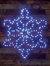 Next Premier Decorations Ltd Flexibrights Snowflake with 165 White LEDs Christmas Decoration 44 x 50cm- Buy online at McGrocer