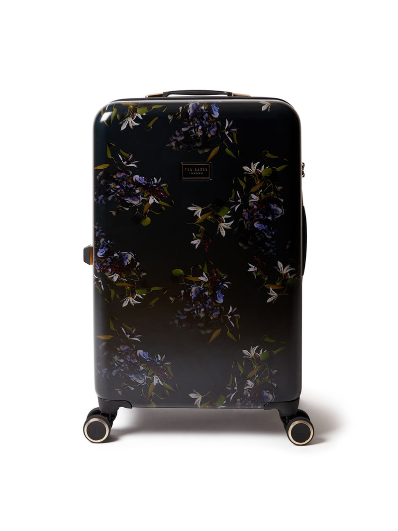 Ted Baker Blue Midnight Bloom Medium Suitcase - British brand