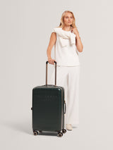 Next Ted Baker Green Icon Case Croc Medium Suitcase- Buy online at McGrocer