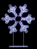 Premier Decorations table top snowflake with 720 LED 45cm, imported from the UK