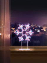 Next Premier Decorations Ltd Table Top Snowflake LED Decoration, 45cm- Buy online at McGrocer