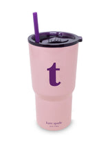 Next Kate Spade New York Just Mine Pink Initial Stainless Steel Tumbler 20 oz.- Buy online at McGrocer