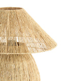 Light & Living Maruva jute table lamp 55 cm, imported from the UK