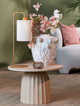 Next Light & Living Donio Table Lamp Dark Brown Cream- Buy online at McGrocer