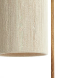 Light & Living dark brown cream Donio table lamp (British brand)