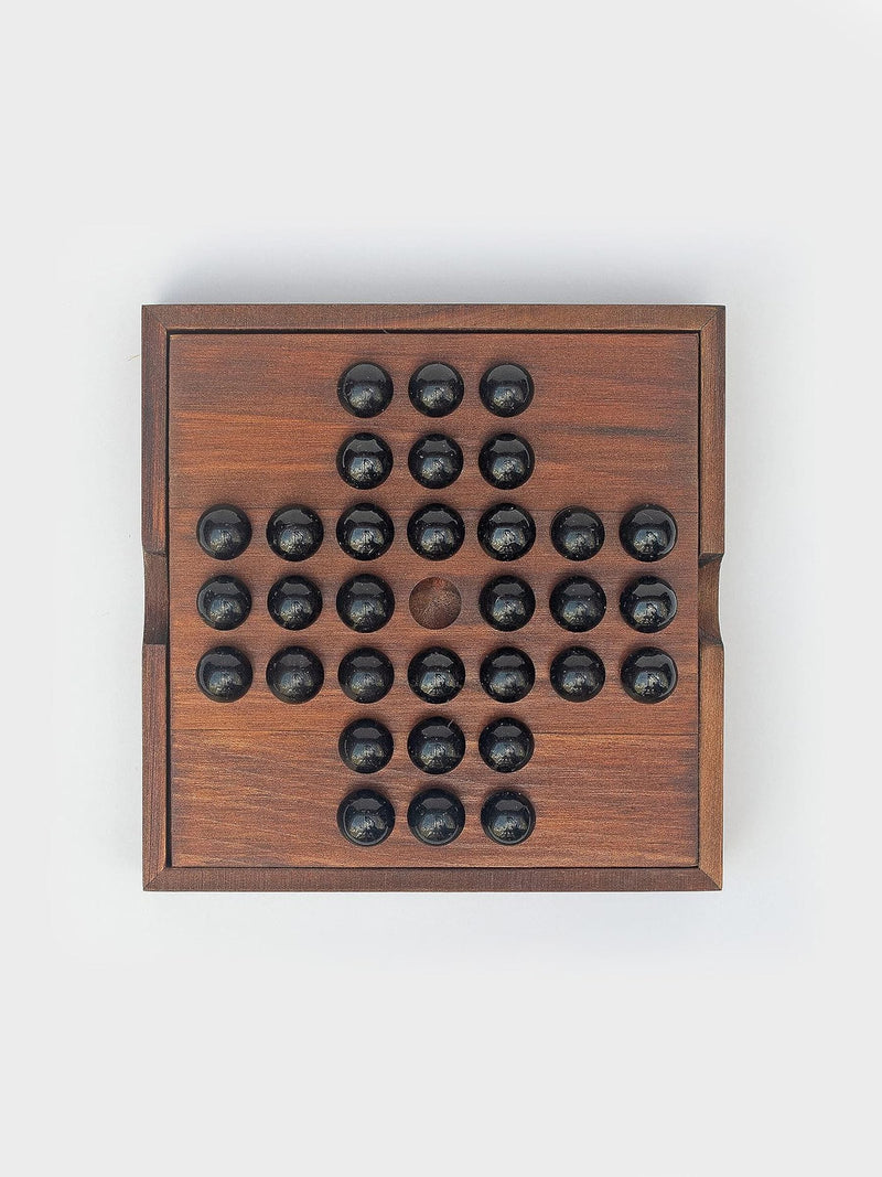 Suck UK solitaire board game with marbles, UK version