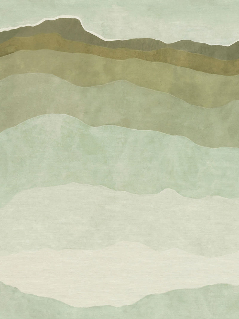 Harlequin Evergreen Sedimentary wallpaper sample A4 (British brand)
