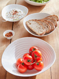 Sophie Conran white porcelain medium salad bowl, UK version