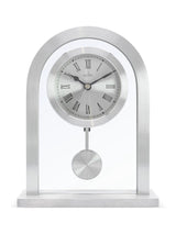 Next Acctim Clocks Bathgate Silver Table Clock Small- Buy online at McGrocer