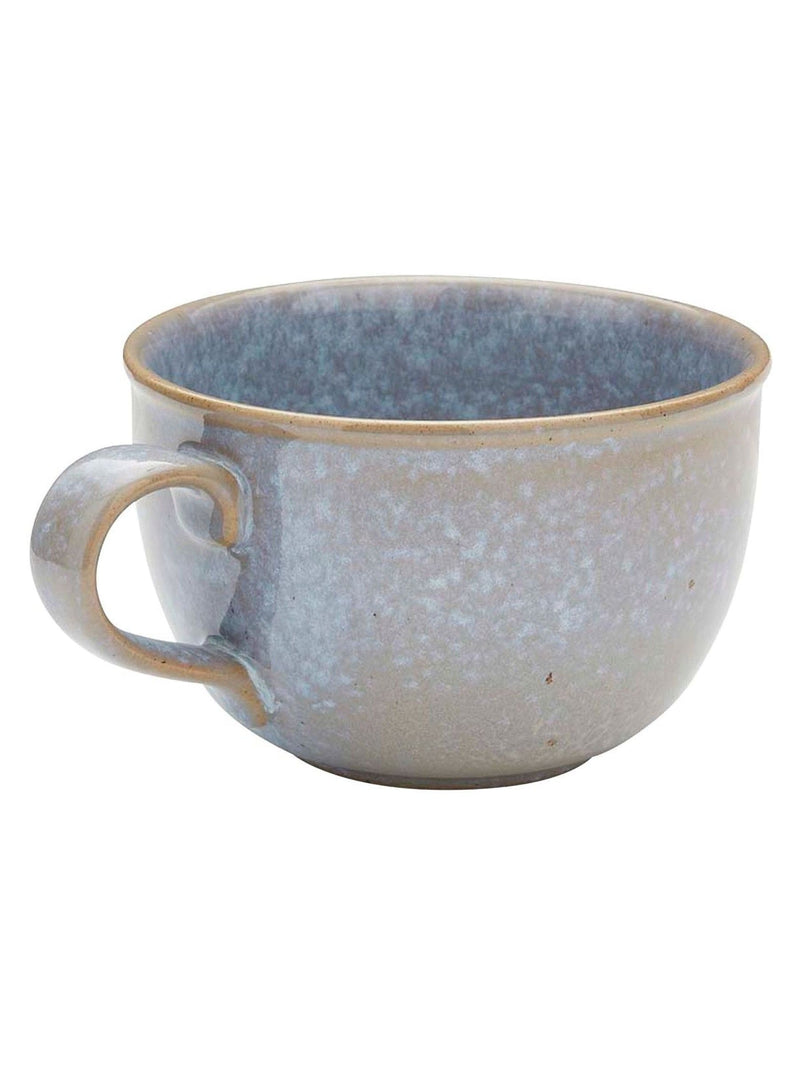 Portmeirion set of 4 aquamarine jumbo mugs 600ml - British product