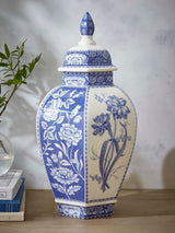 Next Spode Blue Italian Floral Vase- Buy online at McGrocer