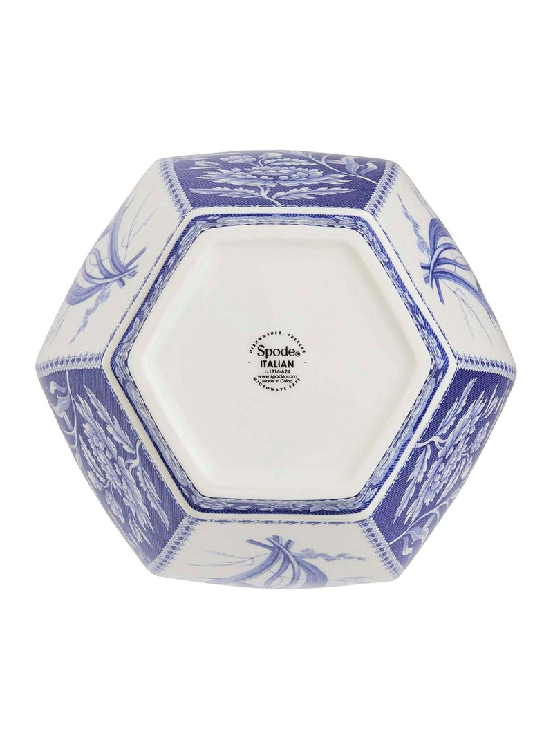 Spode Blue Italian Floral vase 39.5cm, imported from the UK