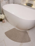 My Mat beige curved bathmat 50x80 cm, imported from the UK