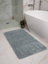 Next Blue Shaggy Bathmat Runner - 120cm x 67cm- Buy online at McGrocer